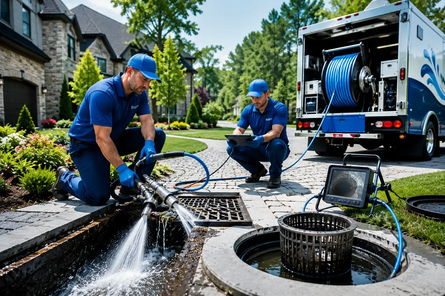 Local outdoor drain cleaning professionals in Franklin, OH